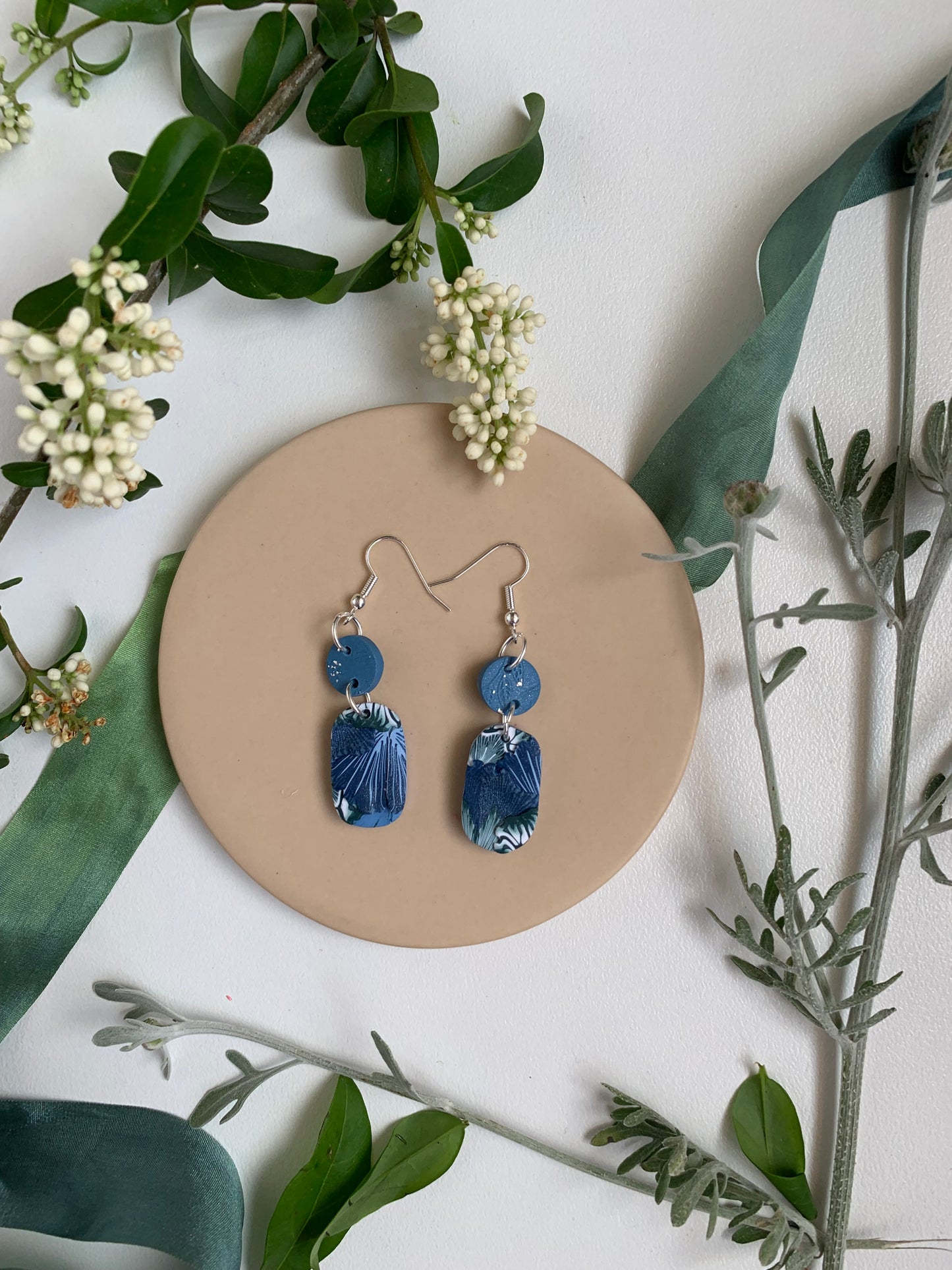 Earrings - Oceania double drop