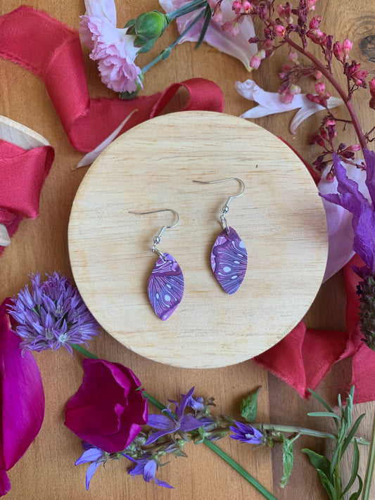 Earrings - berry delicate